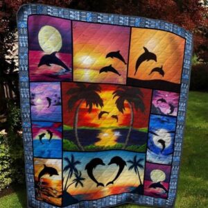 Moon Dark And Love Quilt Blanket  Quilt